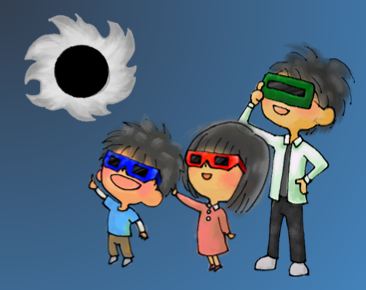 子ども番組「日食と月食のひみつ」