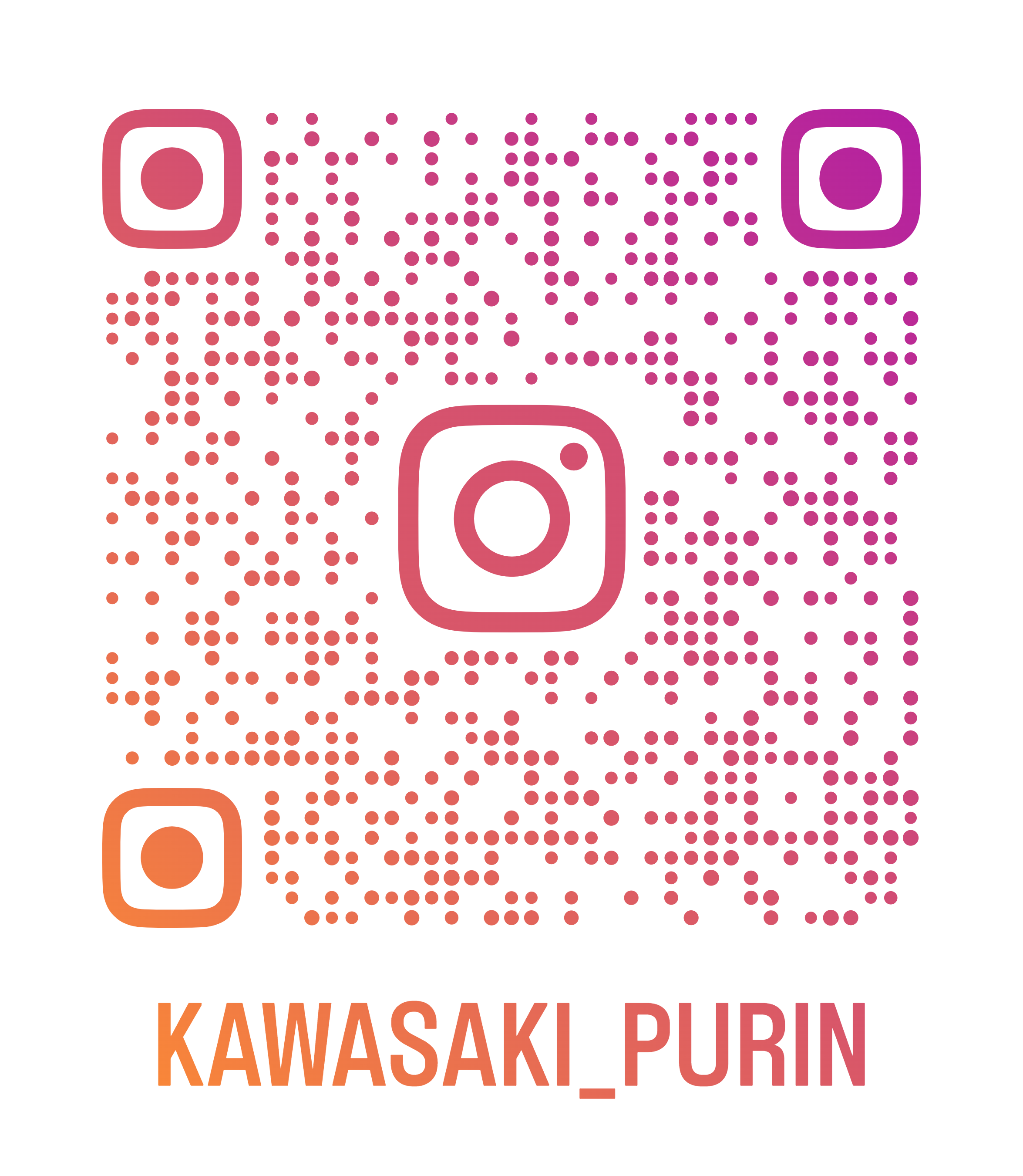科学館公式InstagramQRコード