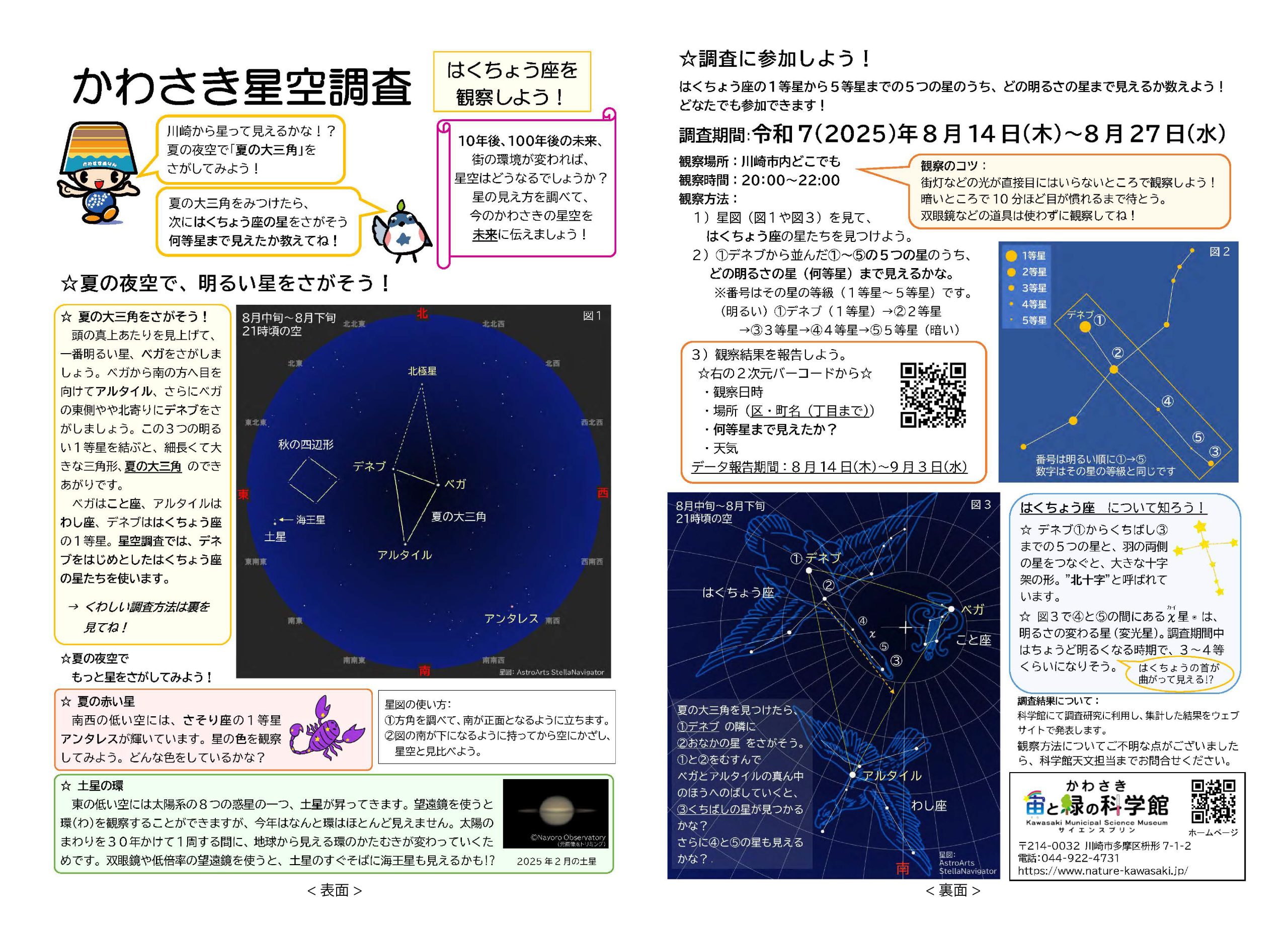 星空調査チラシ