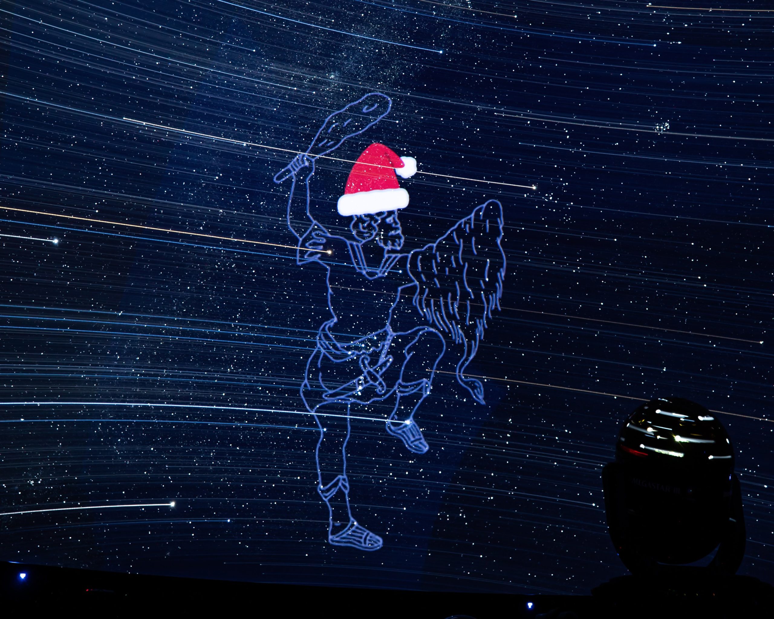 12月のプラネタリウムポスターイメージ