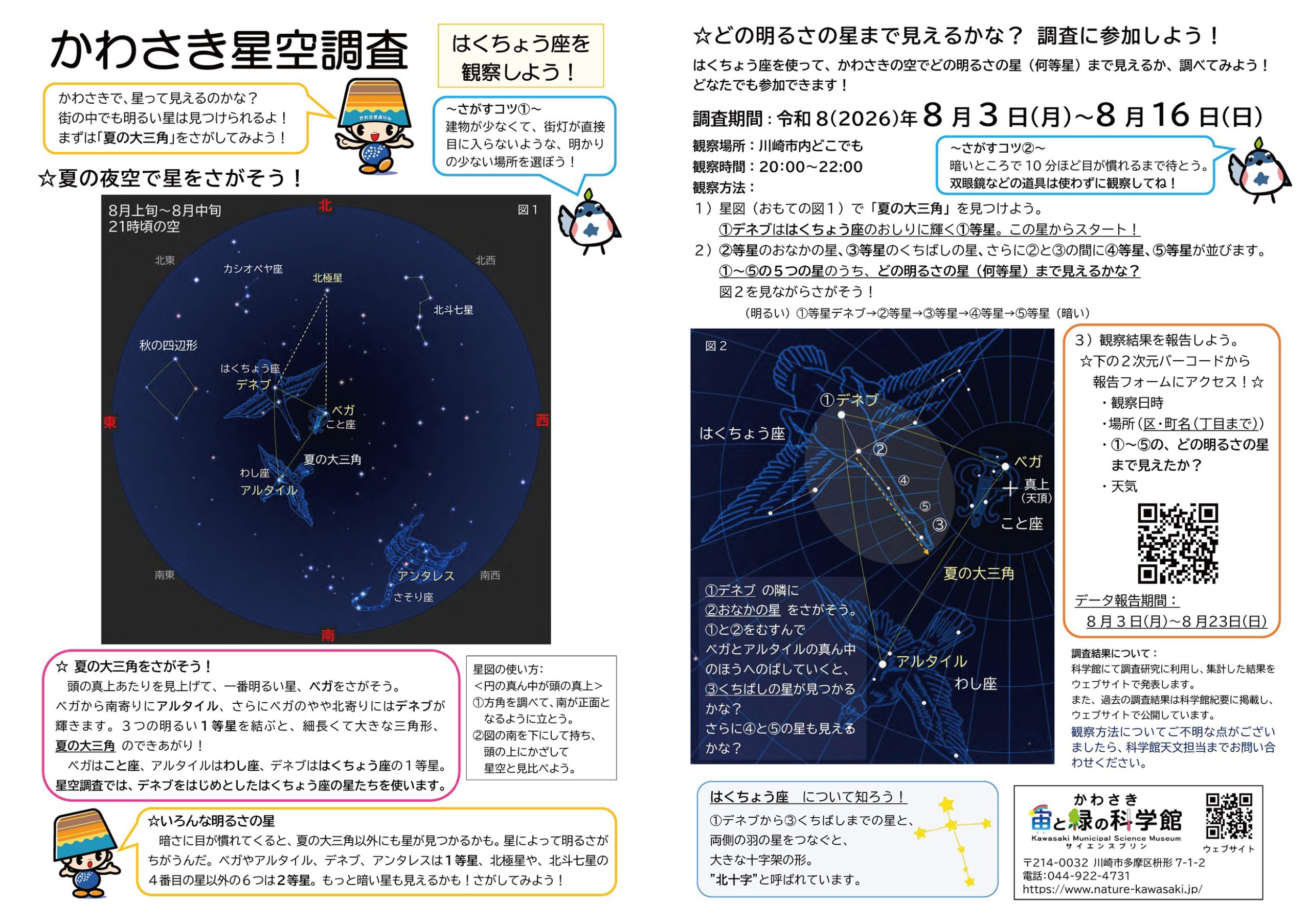 星空調査チラシ